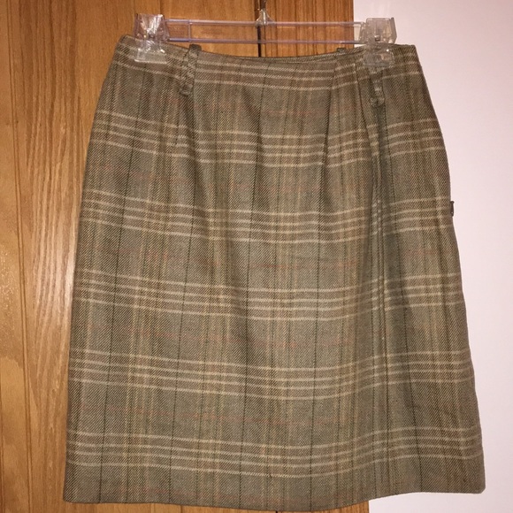 Jones New York linen miniskirt fully lined w/acetate size4 BELT IS NOT INCLUDED - Picture 3 of 13